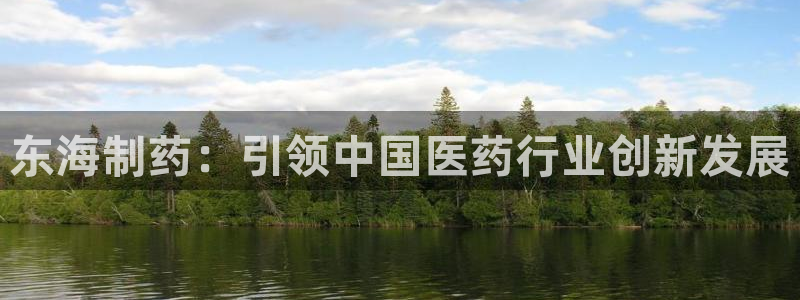 老哥俱乐部是干什么的啊：东海制药：引领中国医药行业创新发展