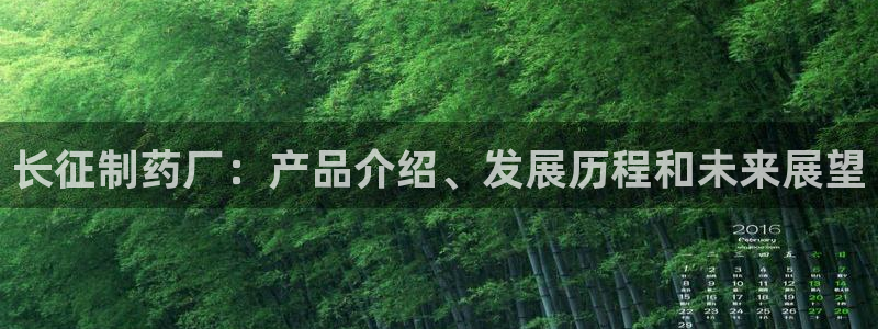 九游会老哥必备的交流社区：长征制药厂：产品介绍、发展历程和未来展望