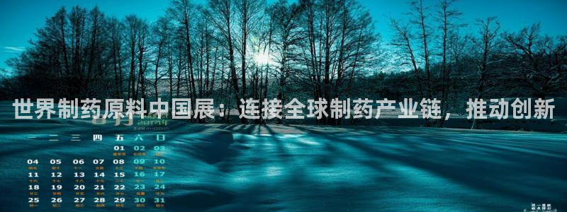 ag九游老哥俱乐部：世界制药原料中国展：连接全球制药产业链，推动创新