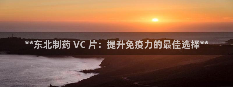 九游会老哥俱乐部必备的交流社区：**东北制药 VC 片：提升免疫力的最佳选择**