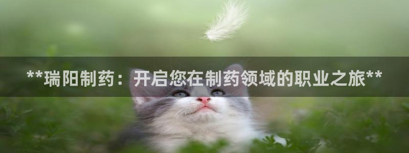 老哥俱乐部是干什么的啊：**瑞阳制药：开启您在制药领域的职业之旅**