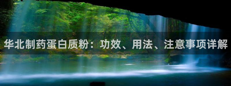 九游会老哥俱乐部官网：华北制药蛋白质粉：功效、用法、注意事项详解