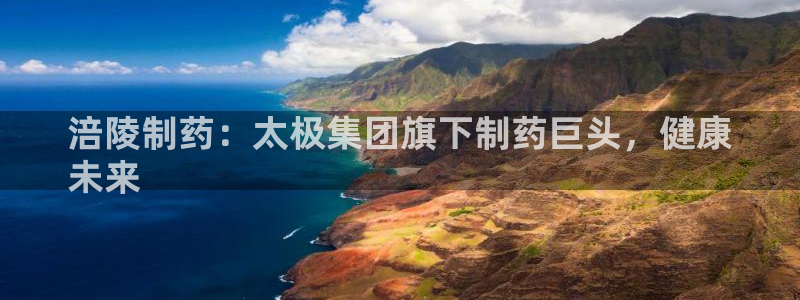 ag九游老哥俱乐部：涪陵制药：太极集团旗下制药巨头，健康
未来