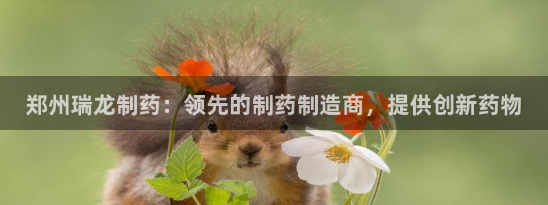 j9九游会老哥俱乐部交流区：郑州瑞龙制药：领先的制药制造商，提供创新药物
